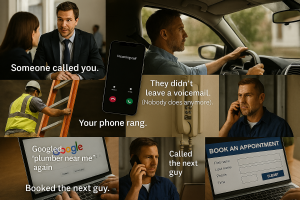 automated missed call text back by TextBackPro.com
